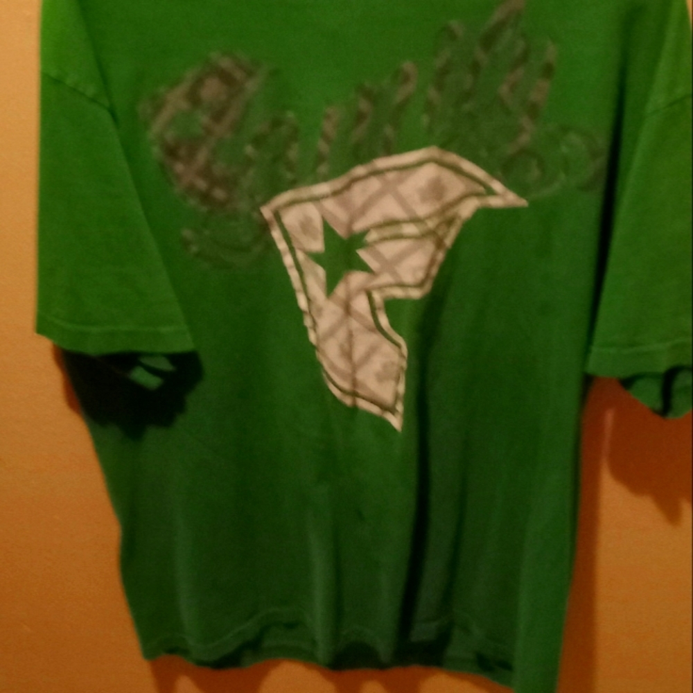 Green Famous Stars And Straps T-shirt.  (XL)